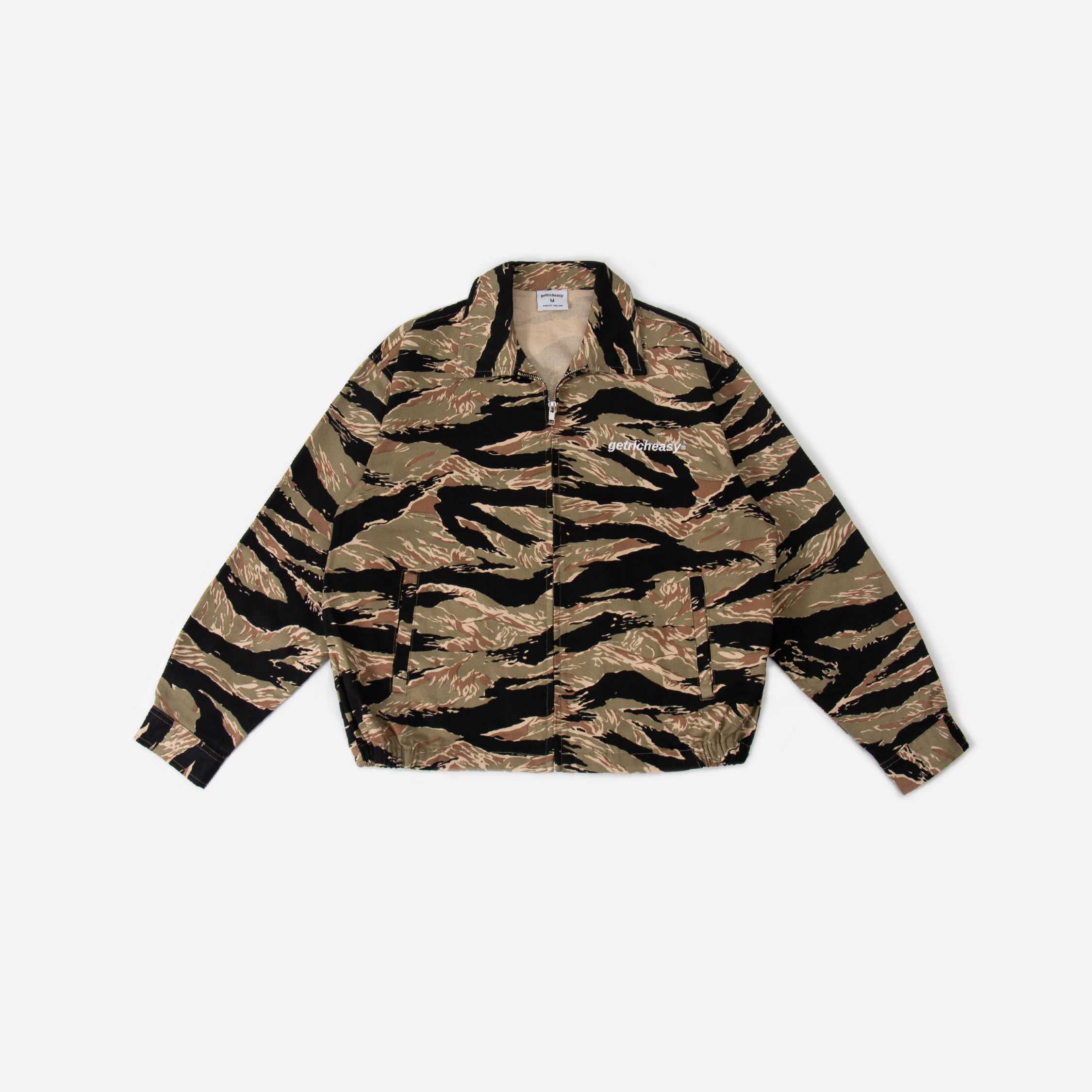 Getricheasy Classic Zip-up Jacket Tiger Stripe Camo