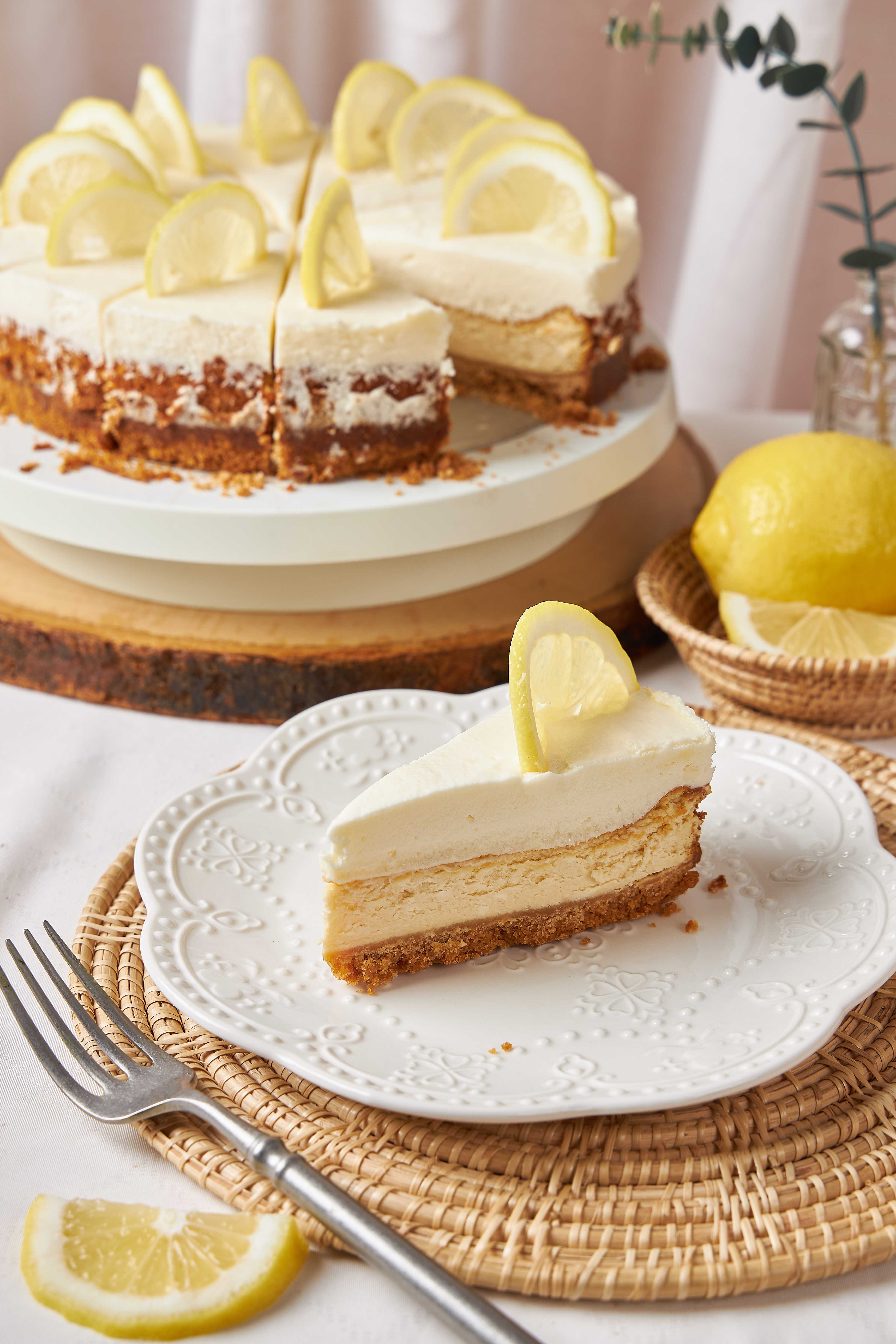 Lemon Cheese Cake ชีสเค้กเลม่อน (ขั้นต่ำ 6 ชิ้น)