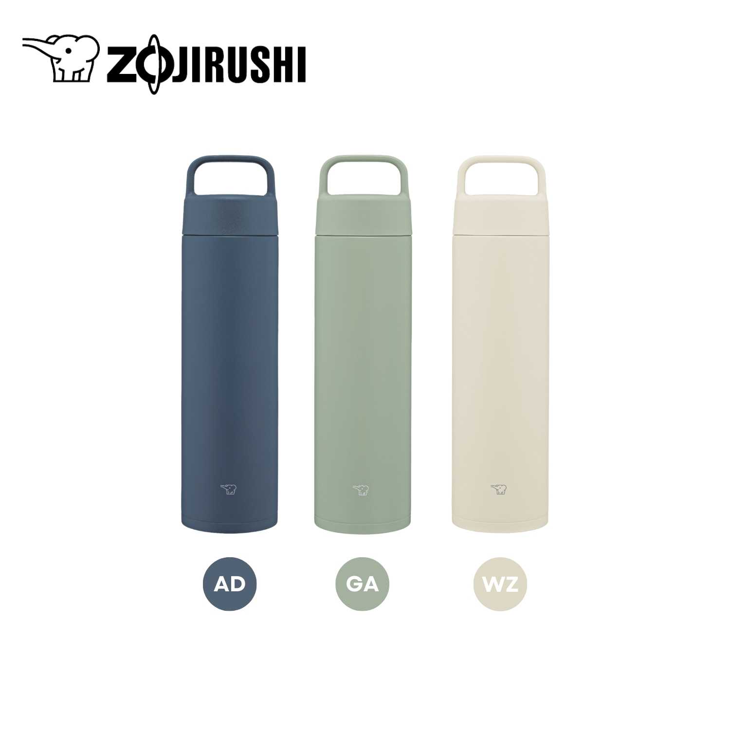 Zojirushi กระติกน้ำสุญญากาศเก็บความร้อนและความเย็น ขนาด 650ml รุ่น SM-RS65