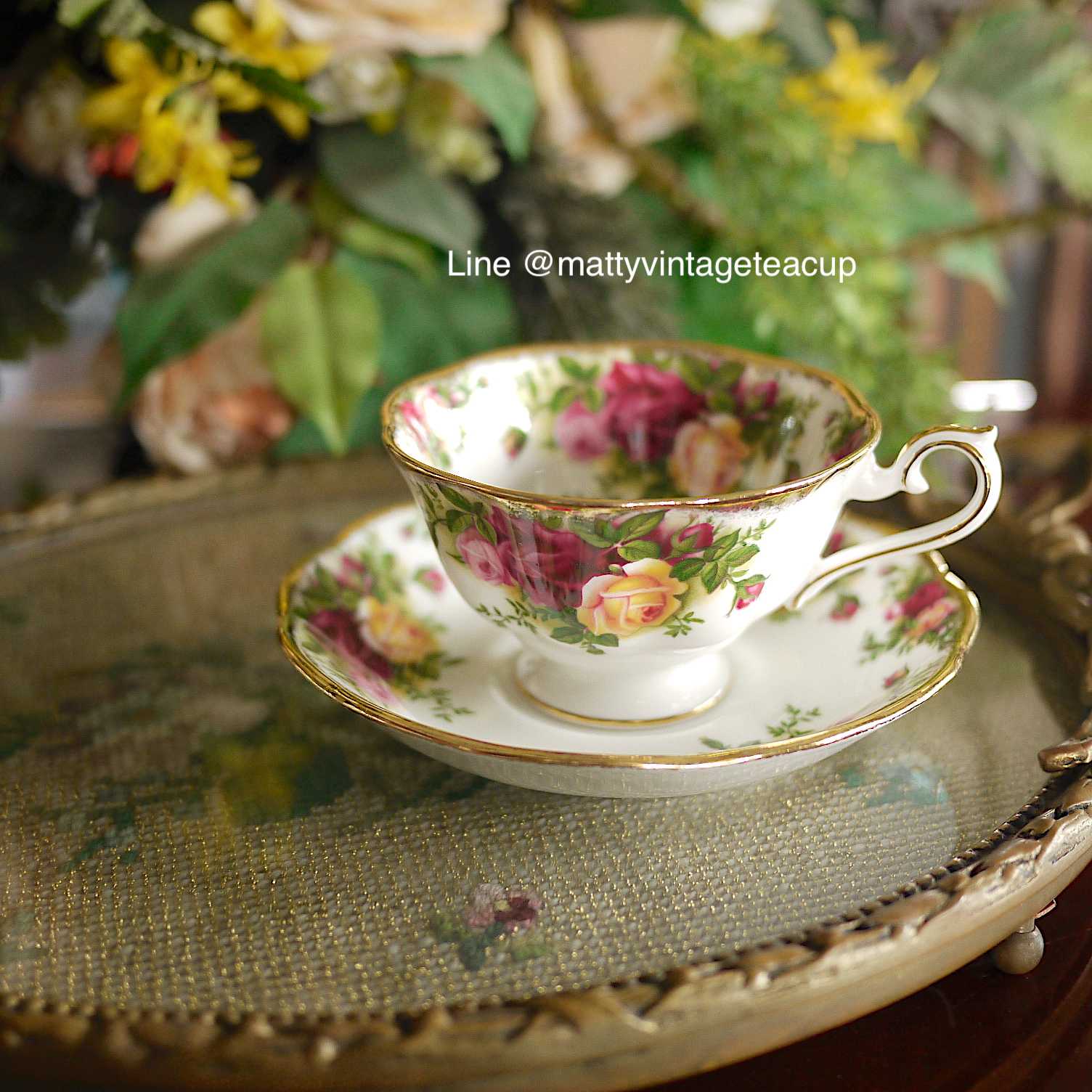 Royal Albert Old Country Rose Duo