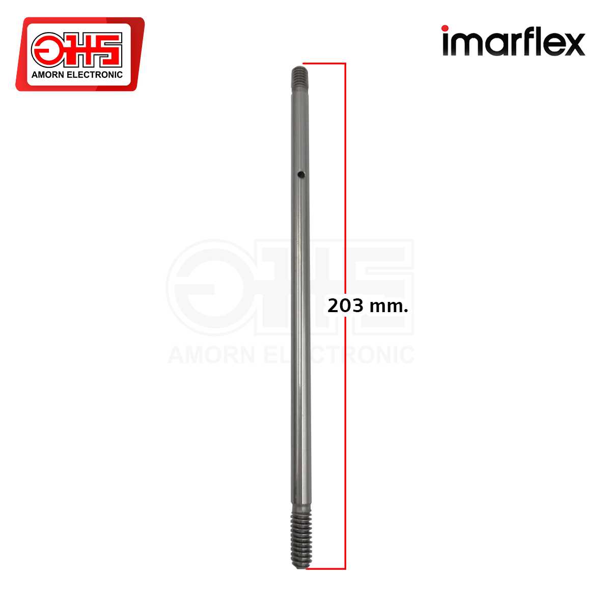 อะไหล่พัดลม แกนเปล่า พัดลม  ใช้กับยี่ห้อ IMARFLEX  ขนาด 16 นิ้ว  ความยาว 20.3cm