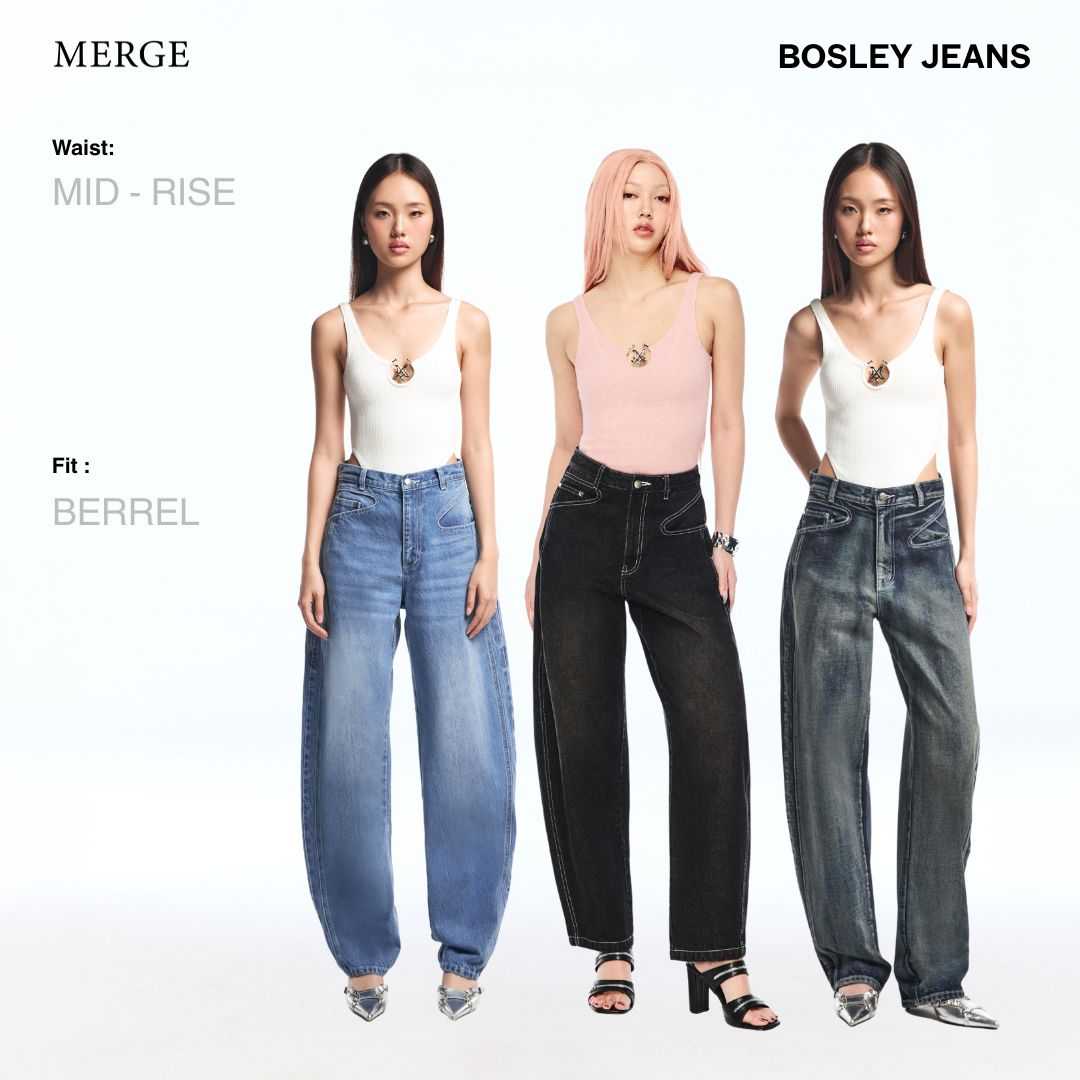 Merge Official - Bosley Jeans (พร้อมส่ง)