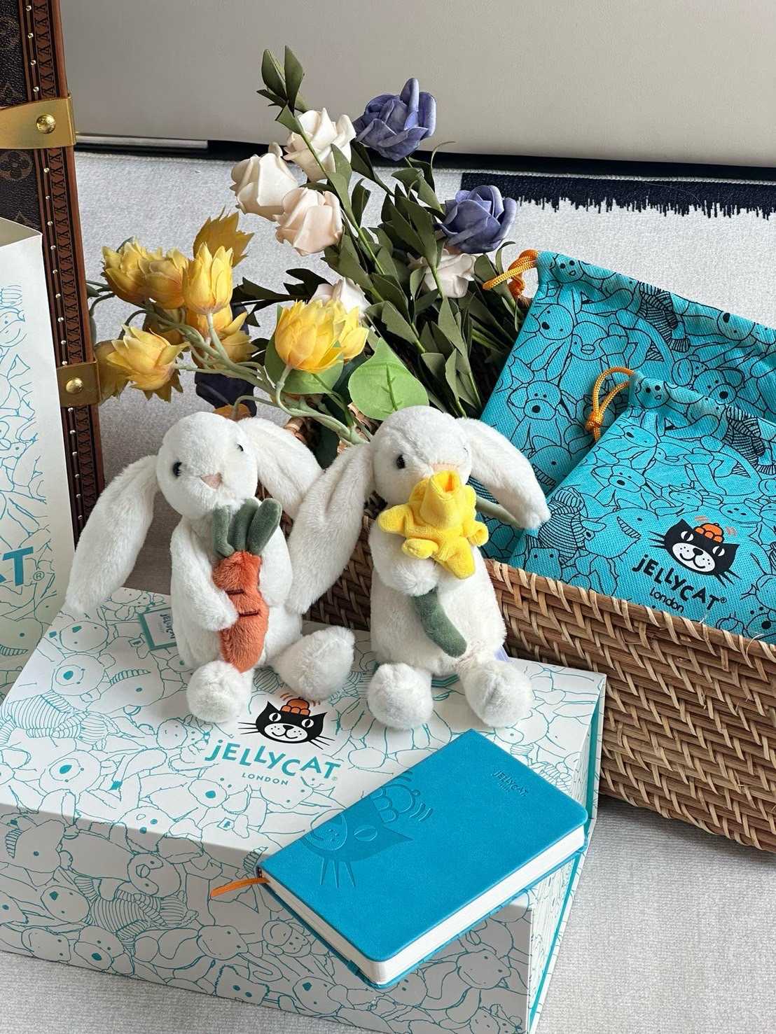 JELLYCAT BUNNY SPRING COLLECTION 