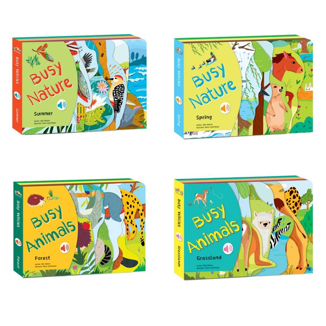 หนังสือมีเสียง Busy Nature Soundbook Series