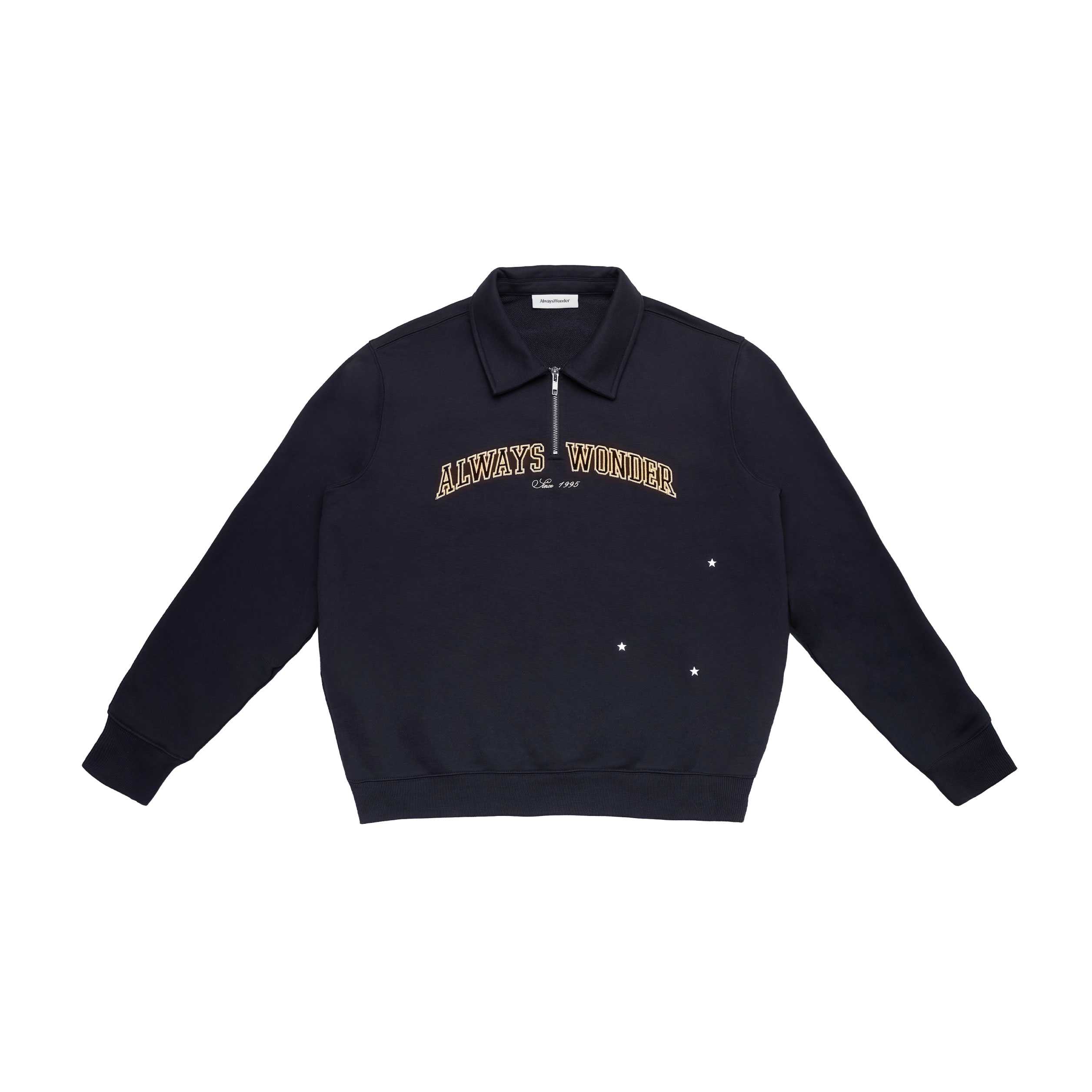 Campus Half-Zip Sweater | Navy Ink