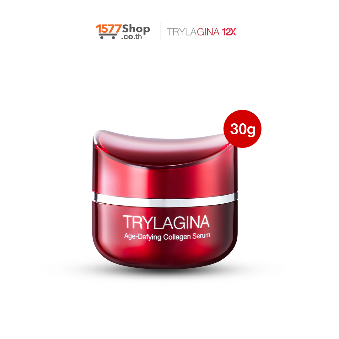 [1 กระปุก] Trylagina 12X (ไตรลาจิน่า 12X) เซรั่มคืนความอ่อนเยาว์ 5 มิติ