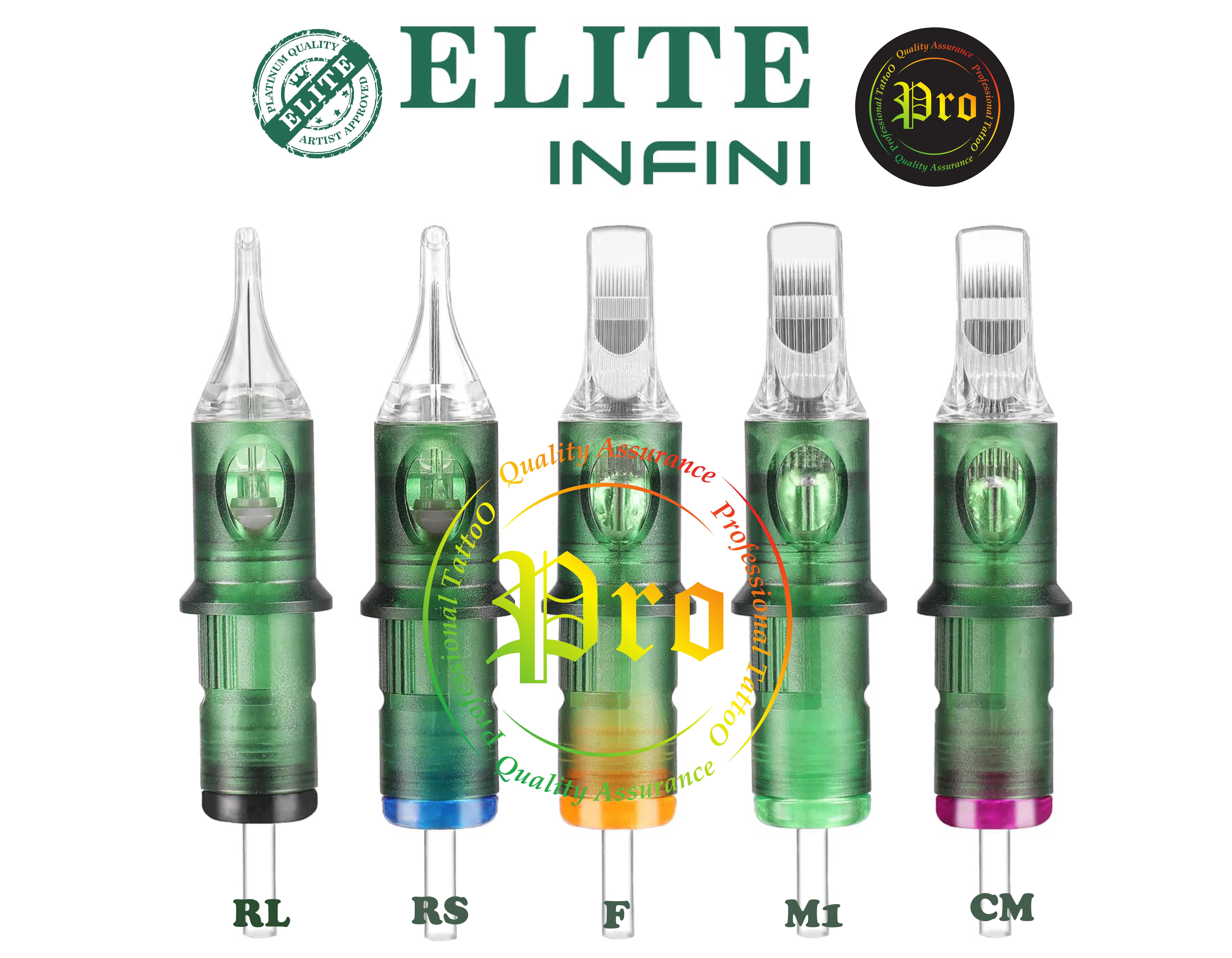 ELITE INFINI Needle Cartridges (M1 , CM)