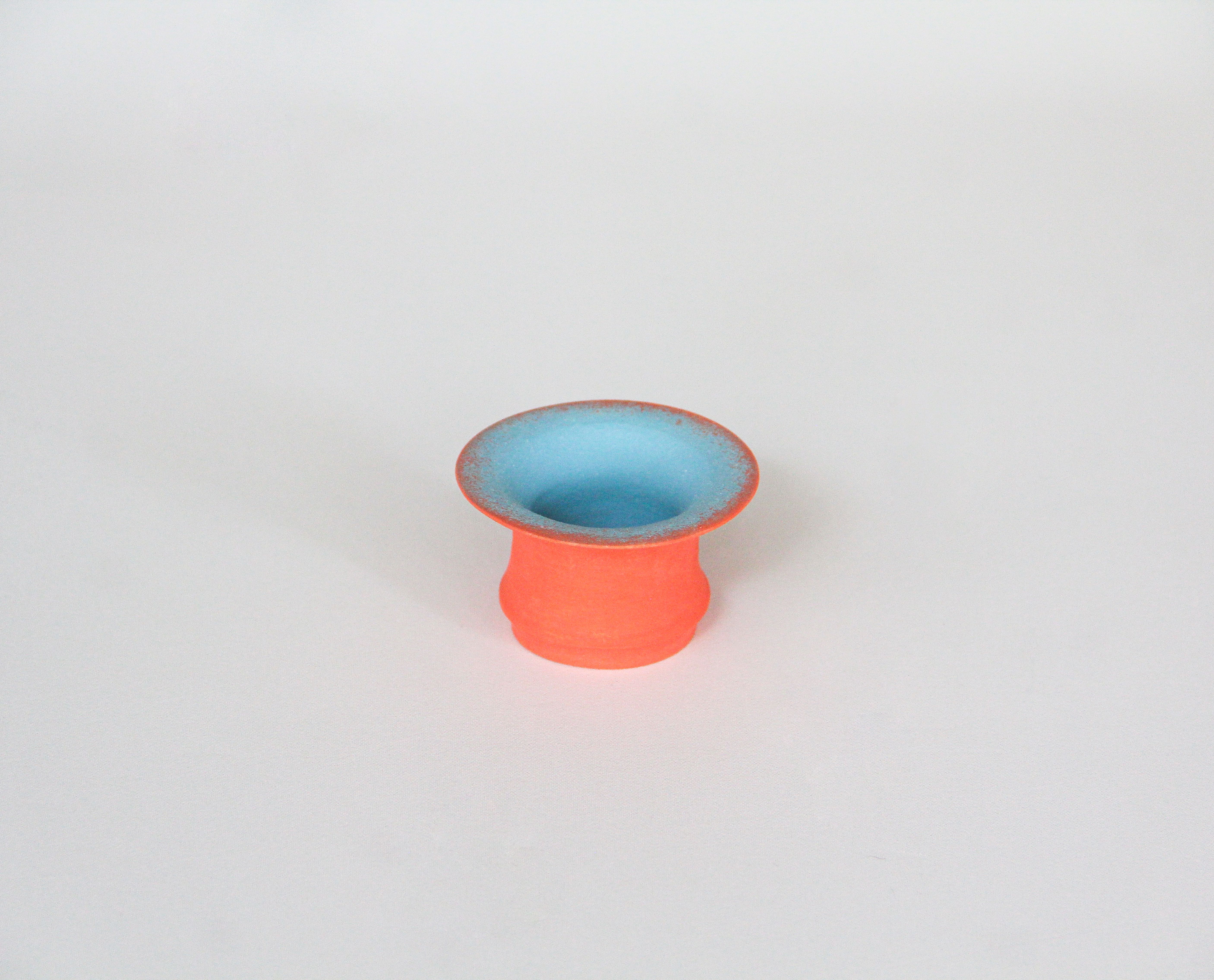 Orange Baby Blue Gradient