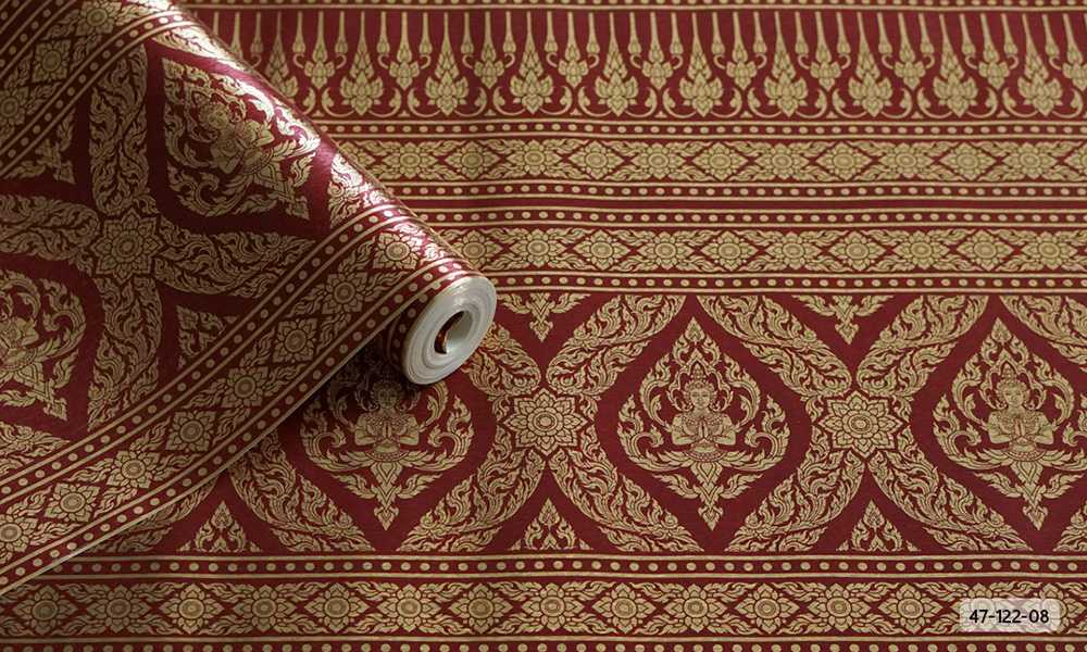 วอลเปเปอร์ติดผนัง ลายไทย Line Thai Heritage NO.47-122-08
