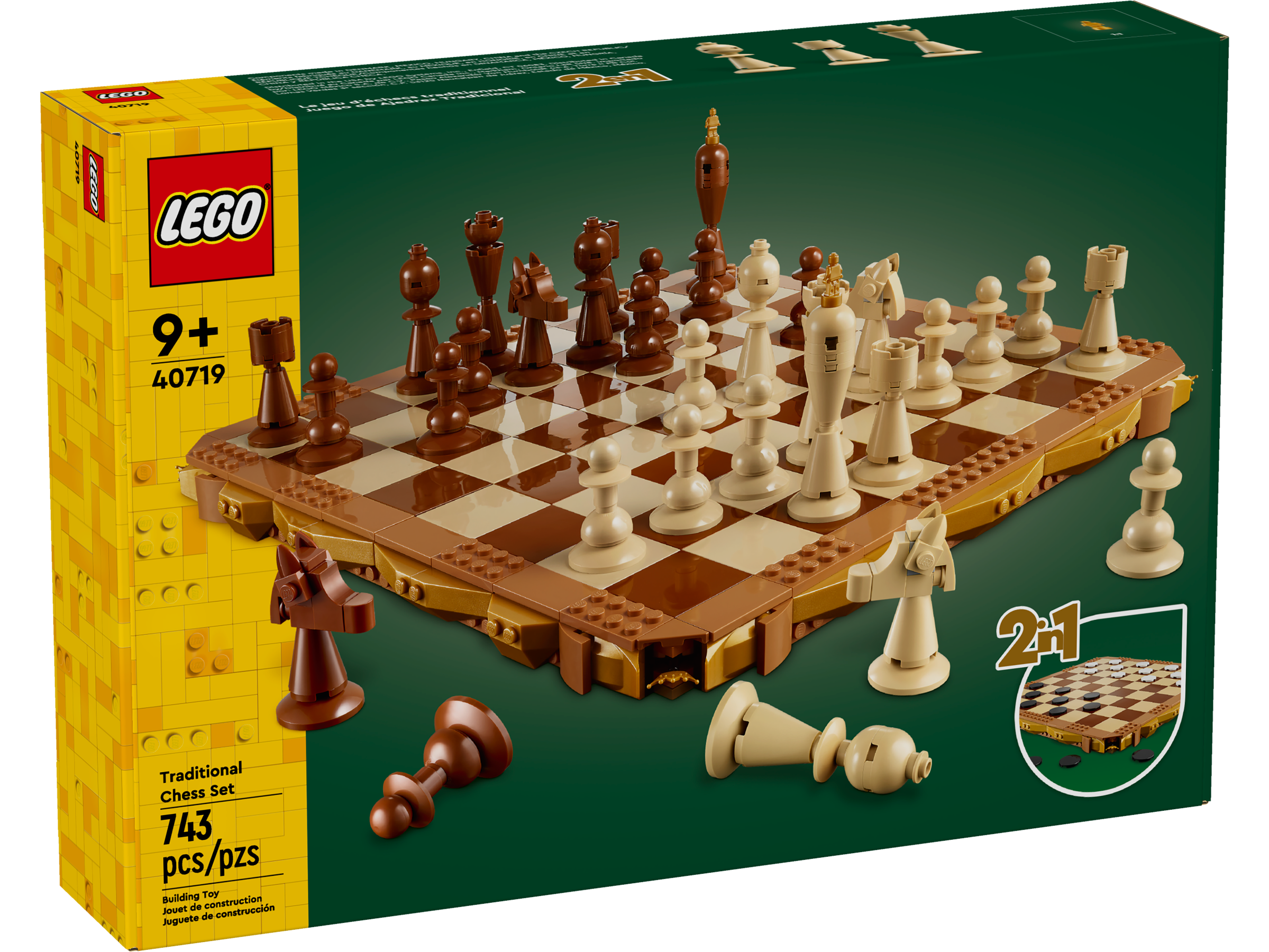40719 Traditional Chess Set V29