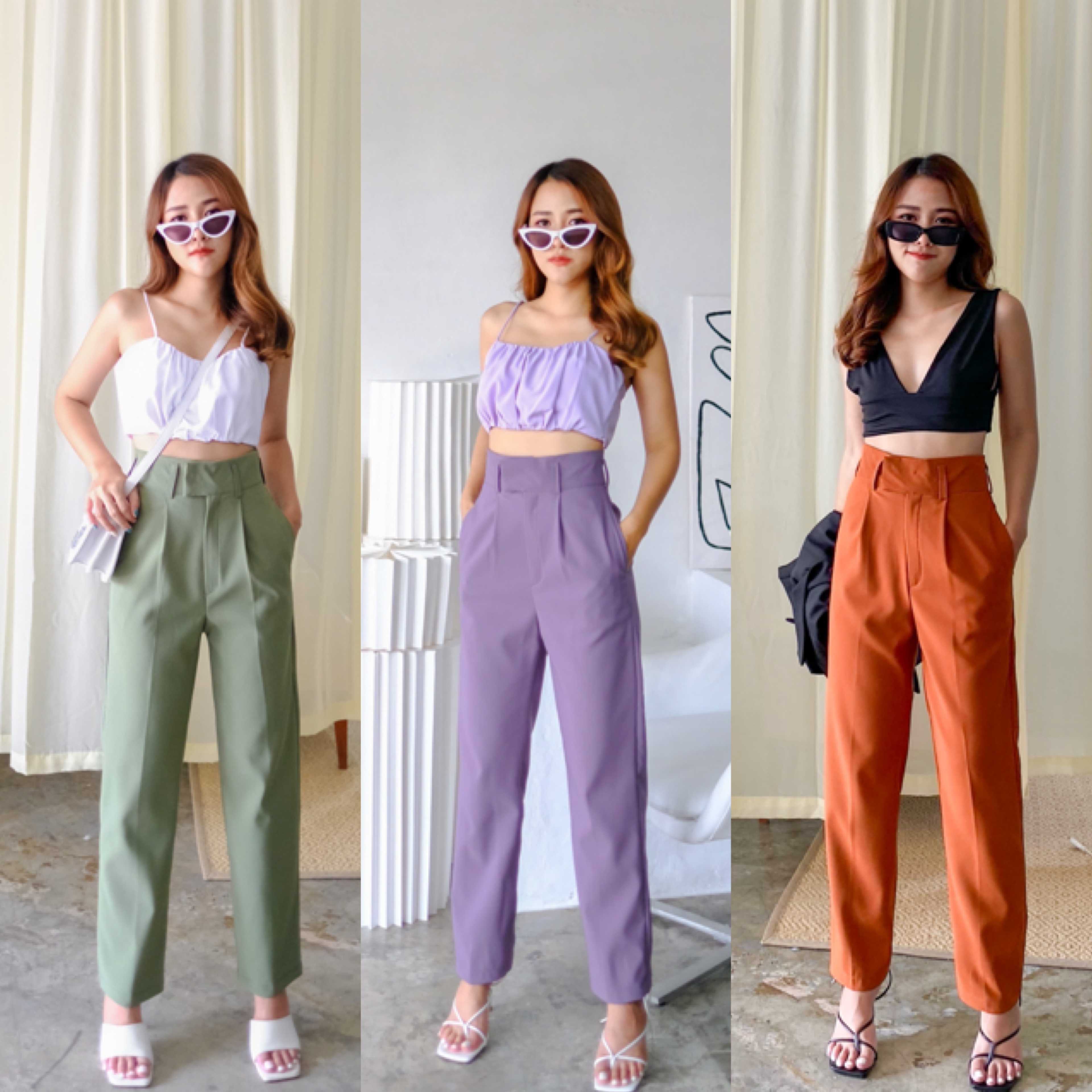 PEACHES TROUSERS พร้อมส่ง