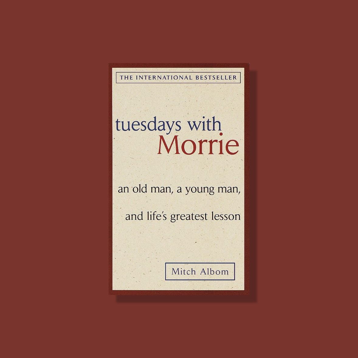 🗓 Tuesdays with Morrie หนังสือสารคดีเชิงเรื่องเล่าภาษาอังกฤษ