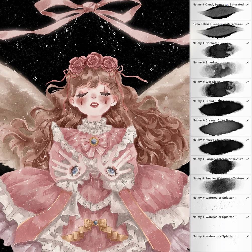 NeimyKanani Procreate Brush Set II