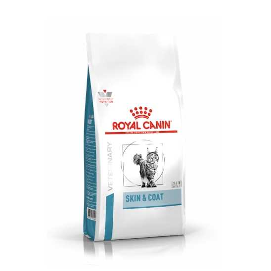 Royal canin อาหารแมวประกอบการรักษาโรคผิวหนัง ชนิดเม็ด (SKIN & COAT)