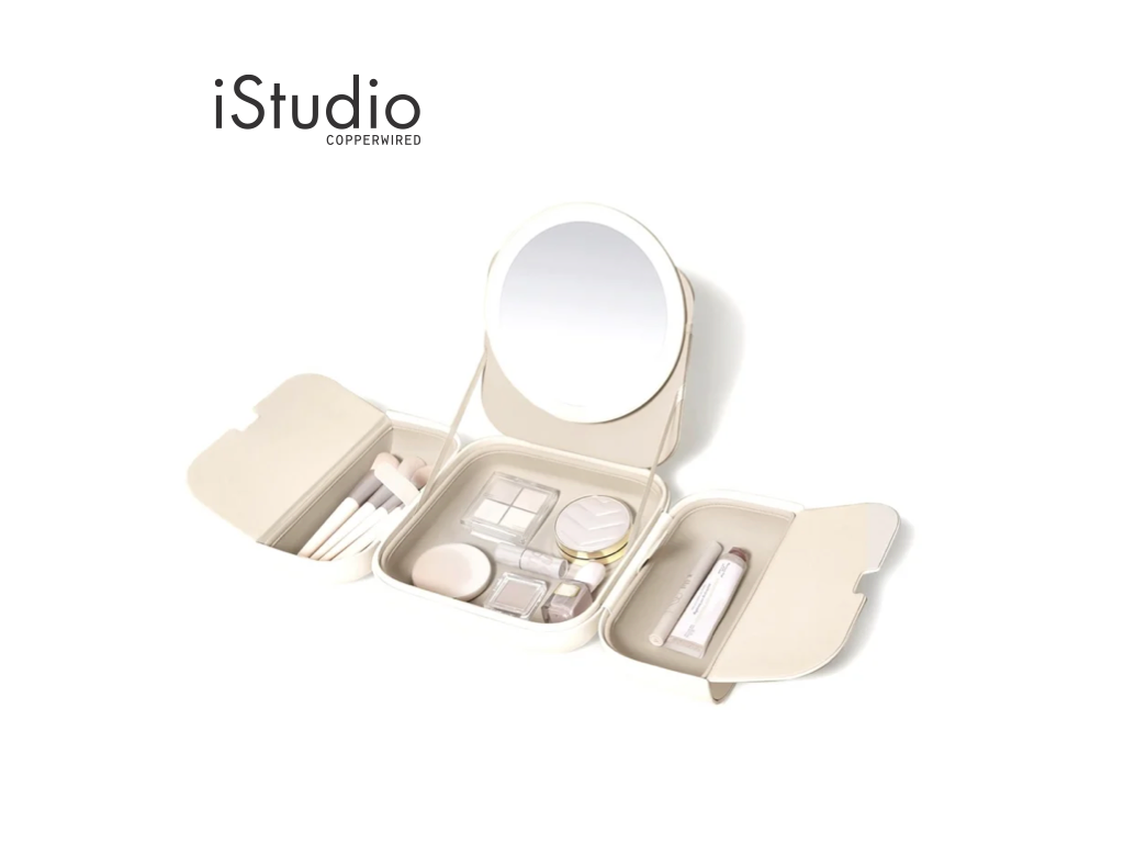 AMIRO Cube S Magnetic Bag Mirror AML115 - White I iStudio by copperwired