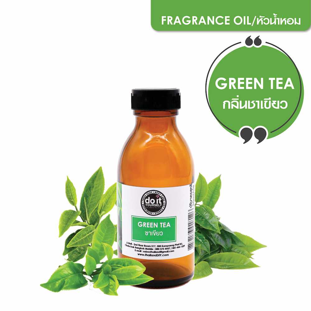 FRAGRANCE OIL GREEN TEA หัวน้ำหอม กลิ่นชาเขียว