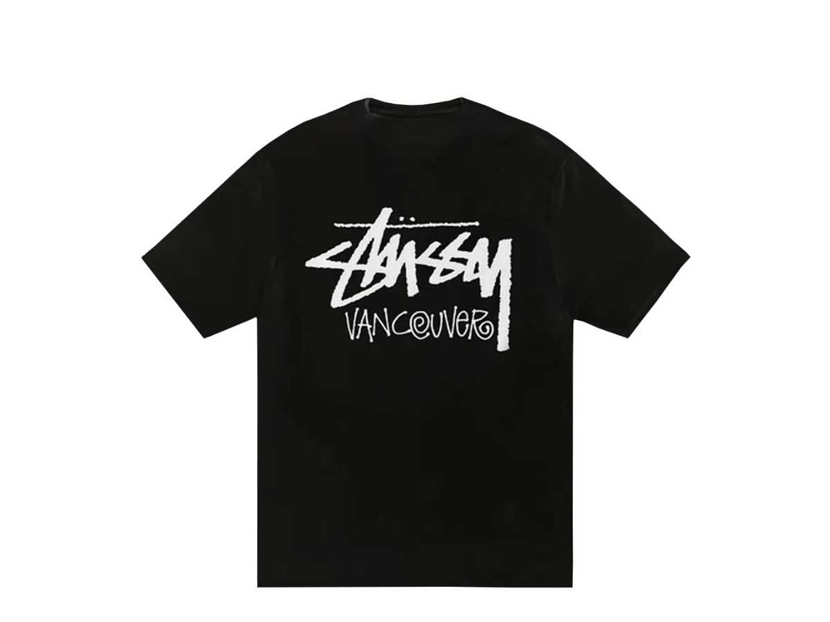 Stussy Vancouver Black T-Shirt (US)