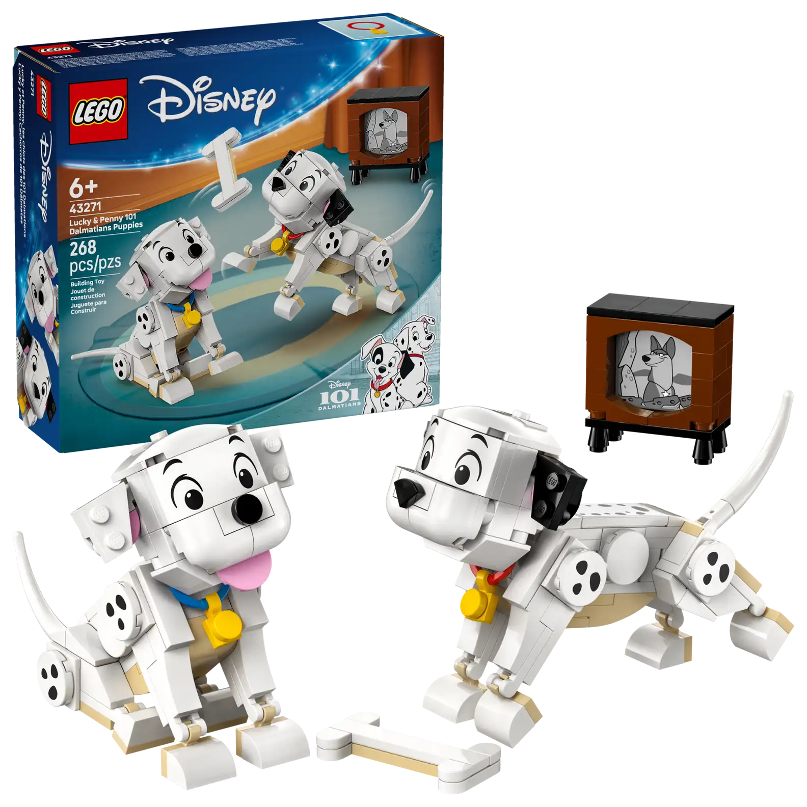 LEGO 43271 Lucky & Penny 101 Dalmatians..(สินค้าซื้อแล้วไม่รับเปลี่ยนคืน)