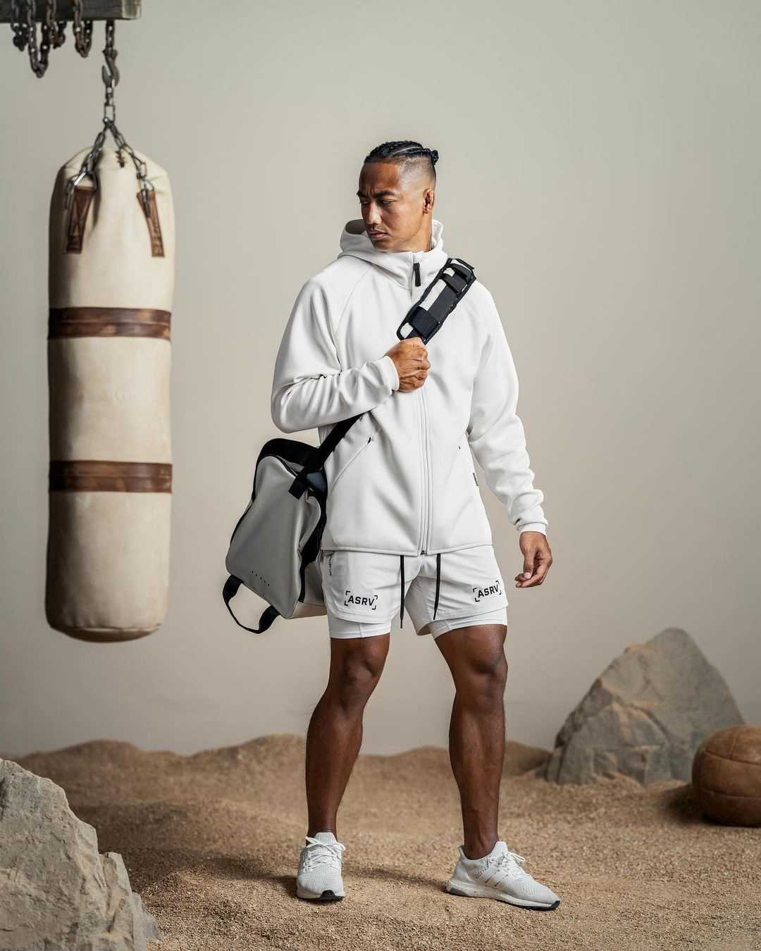 กางเกงขาสั้น ASRV #16 / ผ้าโพลีเอสเตอร์ ซับในเป็นกางเกงรัดกล้ามอย่างดี ผ้านิ่มใส่สบาย ไม่คัน