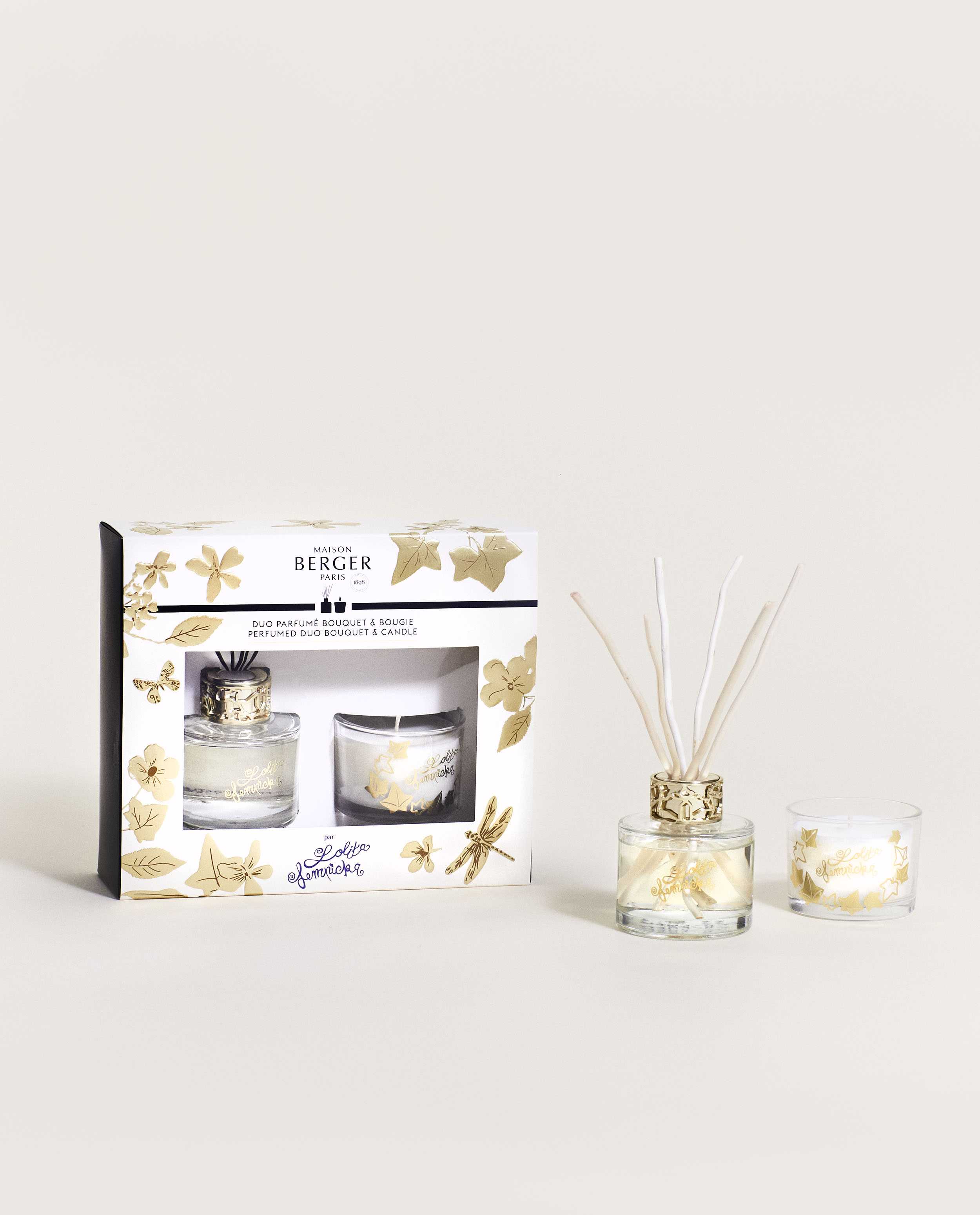 Duo mini Bouquet & Candle Lolita Lempicka Transparent