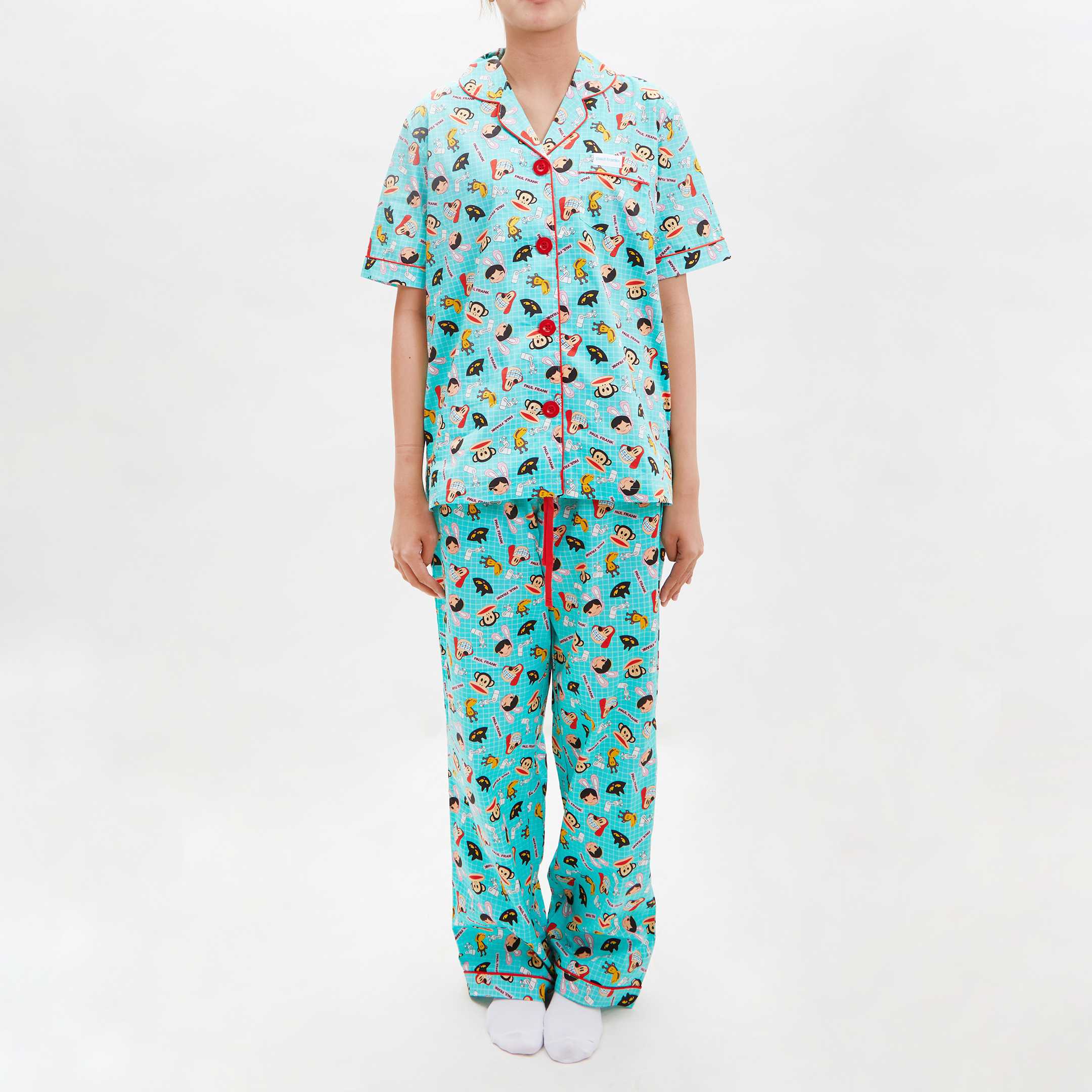 PAUL FRANK ชุดนอนกางเกงขายาวใส่ได้ทั้งชายและหญิง TECH PARADOX PANTS SET 2025