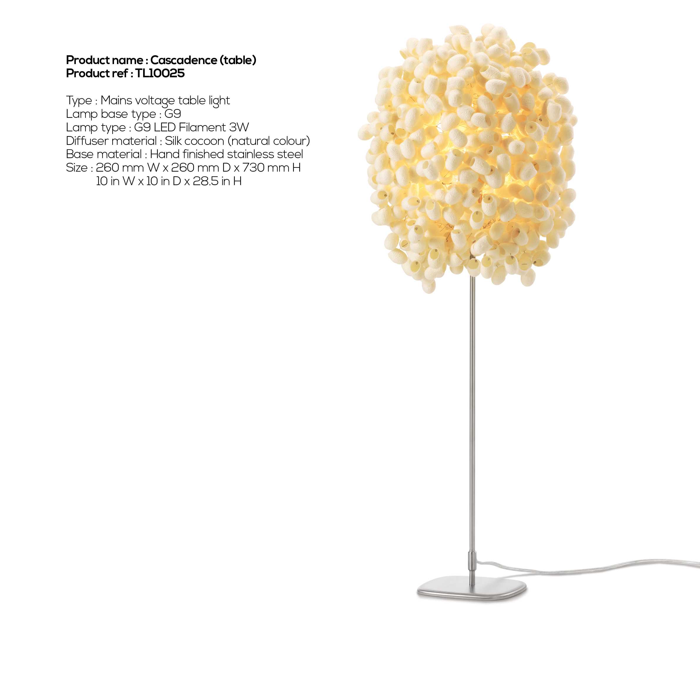 Cascadence (Table light)