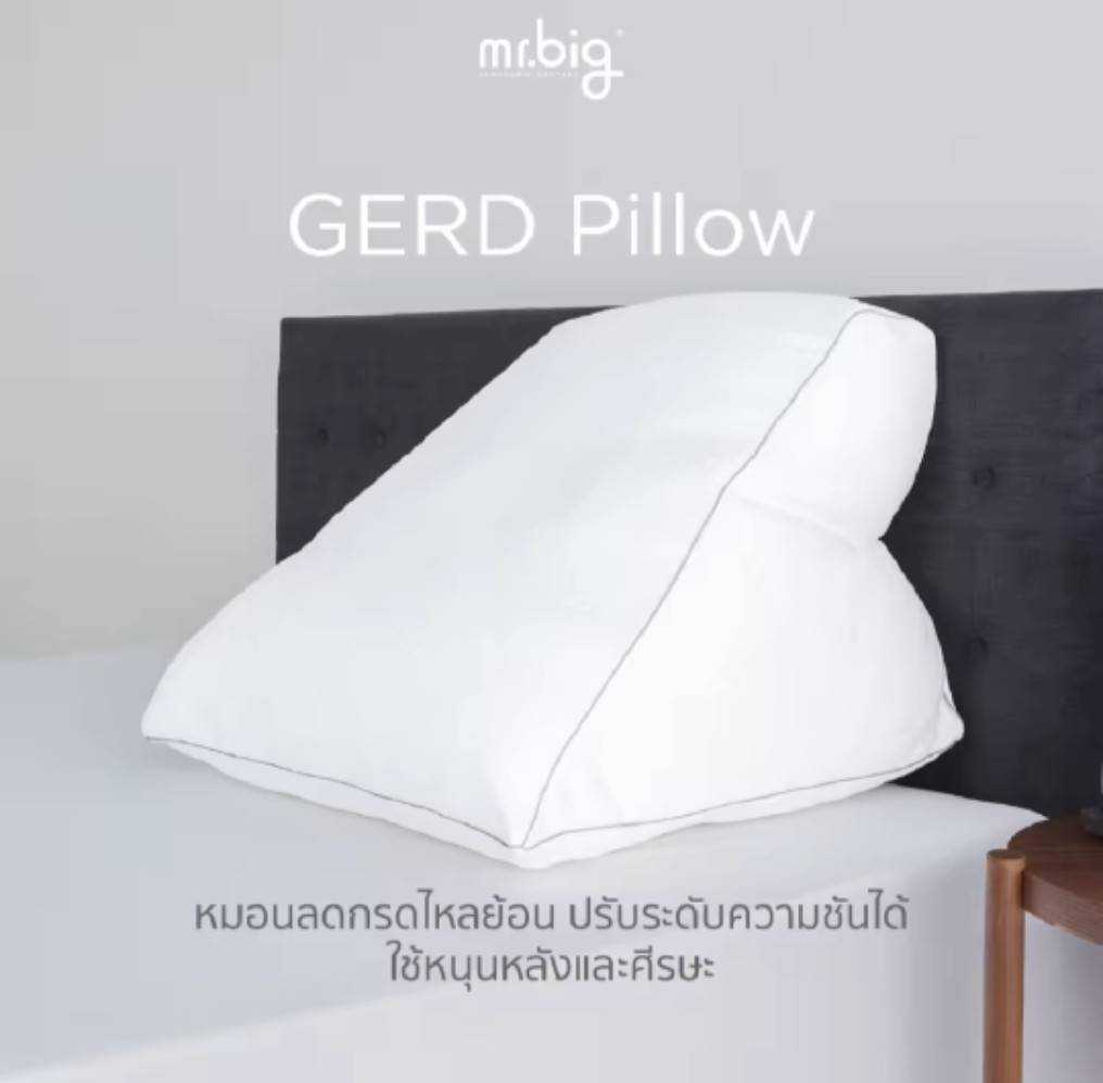 mr.big GERD  PILLOW : หมอนสำหรับคนเป็นกรดไหลย้อน