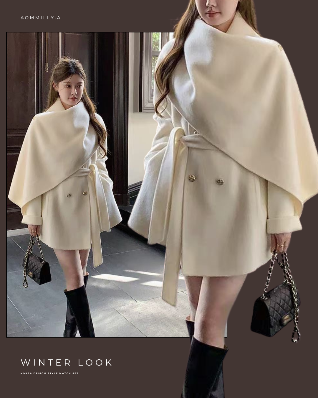 Winter Look Wrap Shoulders