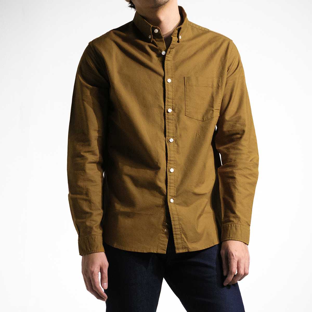 Oxford Shirt สี Mustard