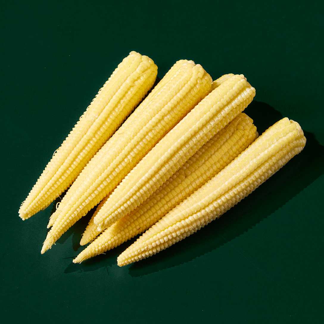 ข้าวโพดอ่อน  Baby Corn /100g.