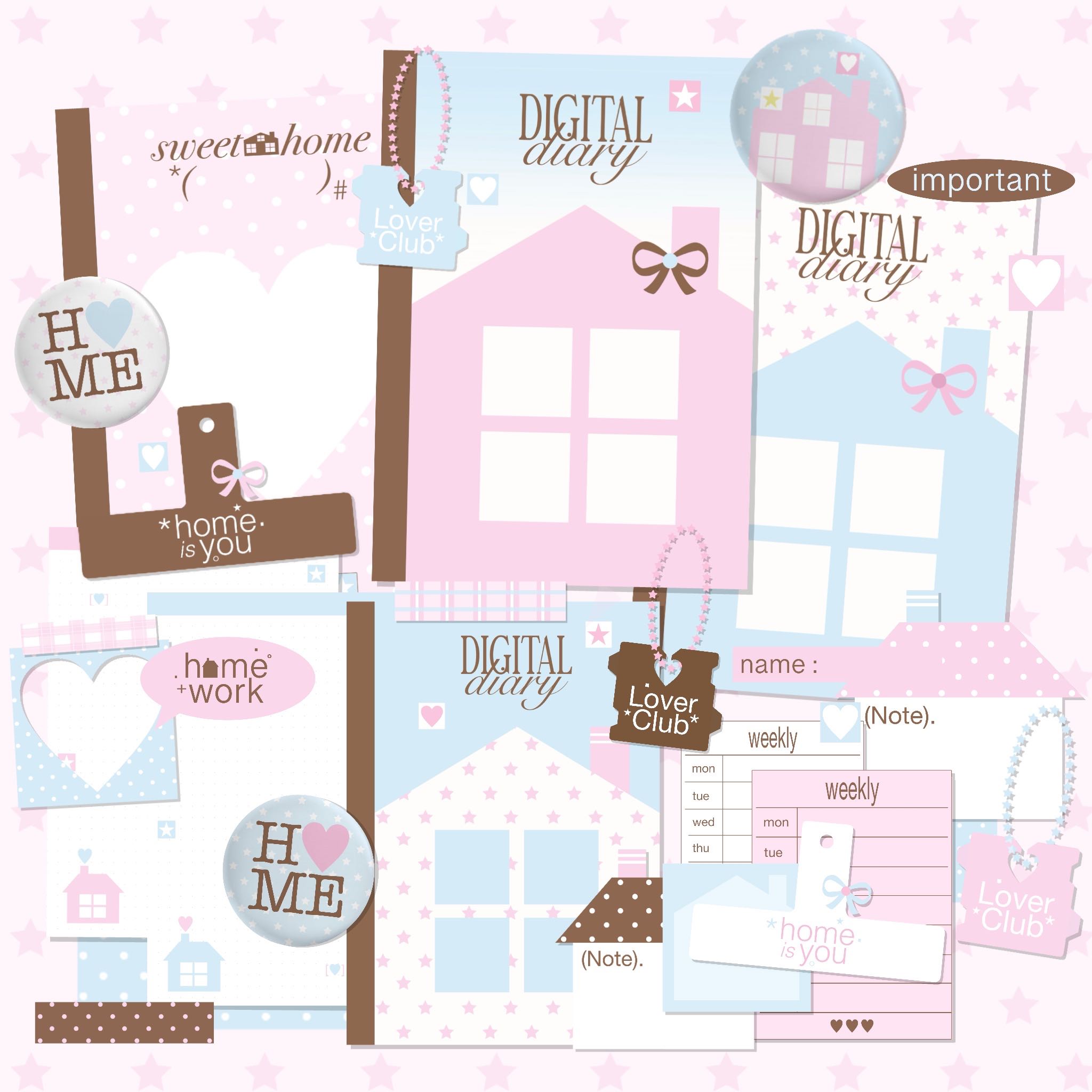 Sweet home 🏡 (44files)