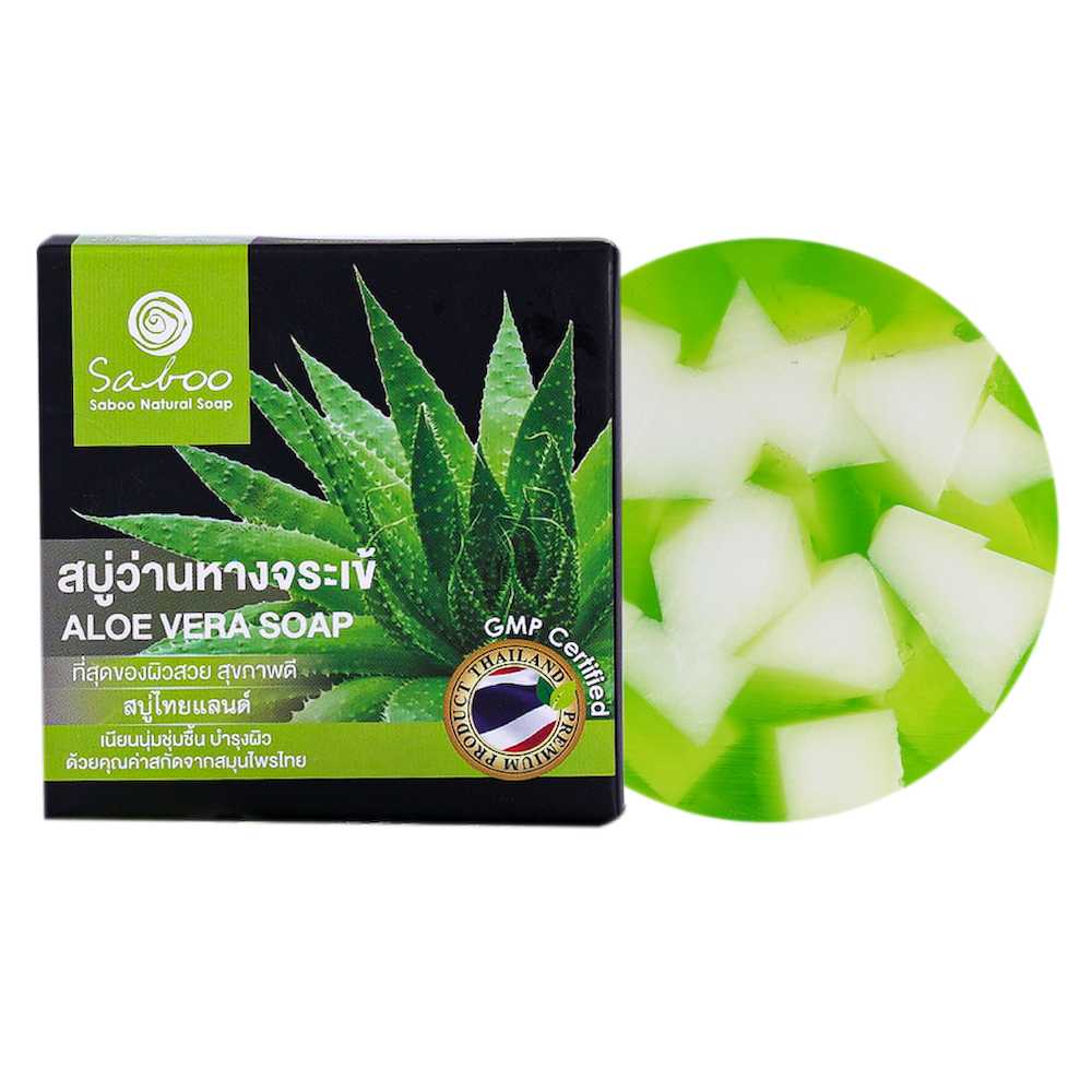 SABOO NATURAL SOAP - ALOE VERA 100g