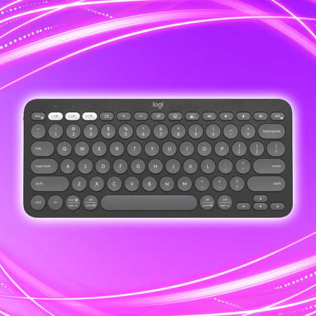 LOGITECH คีย์บอร์ด BLUETOOTH รุ่น K380S