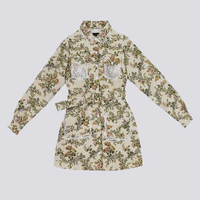 FW20 | ENGLISH GARDEN JACQUARD JACKET DRESS