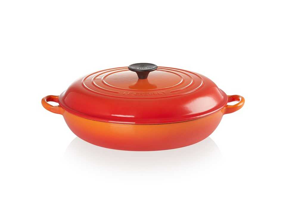 SHALLOW BRAISER 30CM FLAME