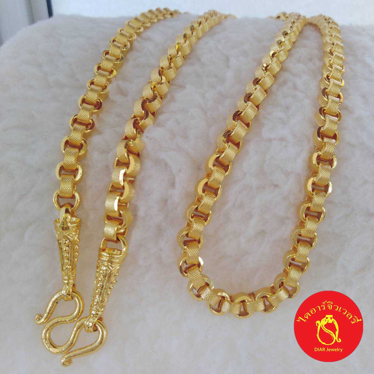 สร้อยทองโคลนนิ่ง 10 บาท ลายทาโร่ ยาว 24 นิ้ว