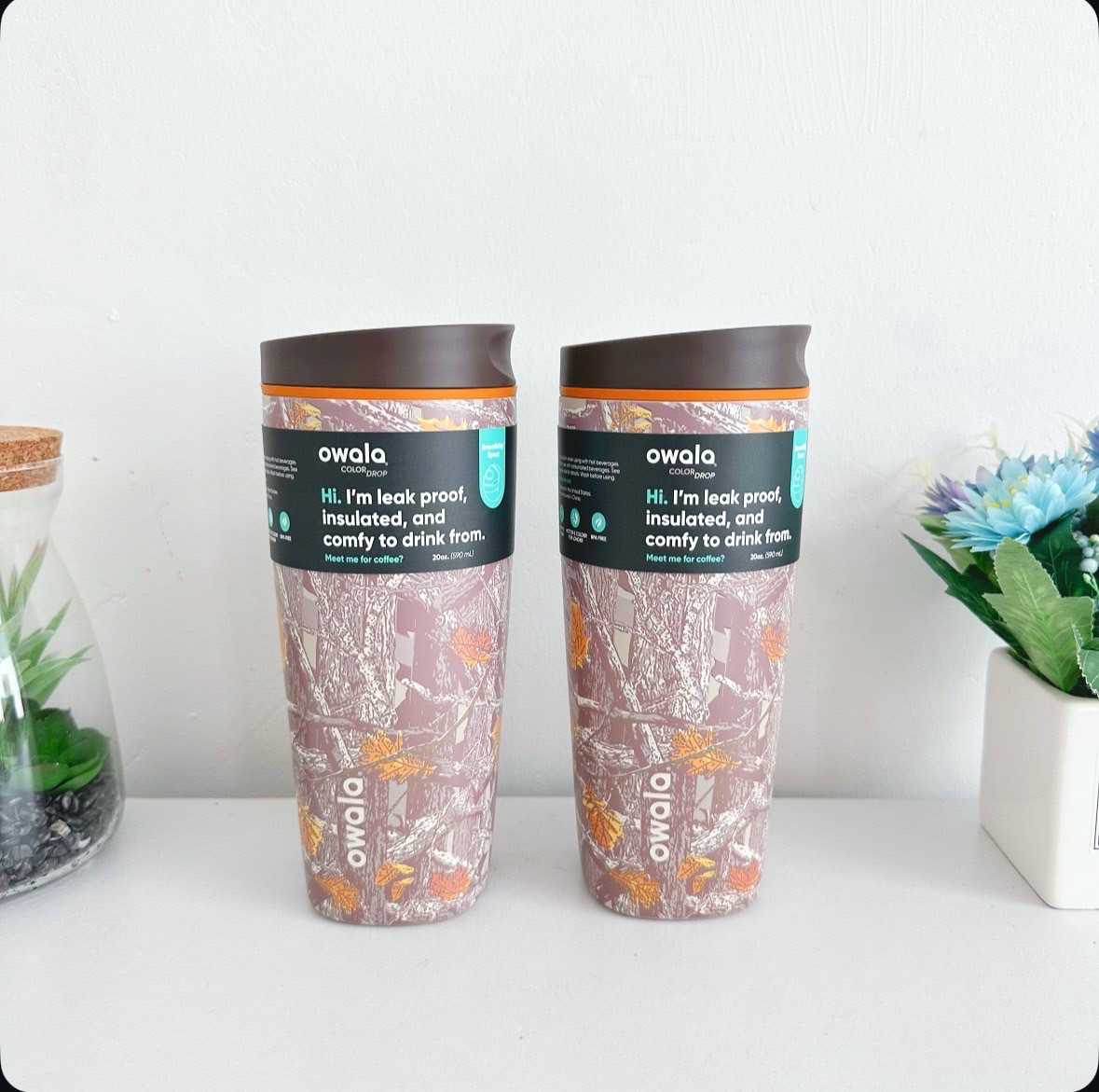 พร้อมส่ง Owala SmoothSip Slider 20 Oz ( Out Of Sight )