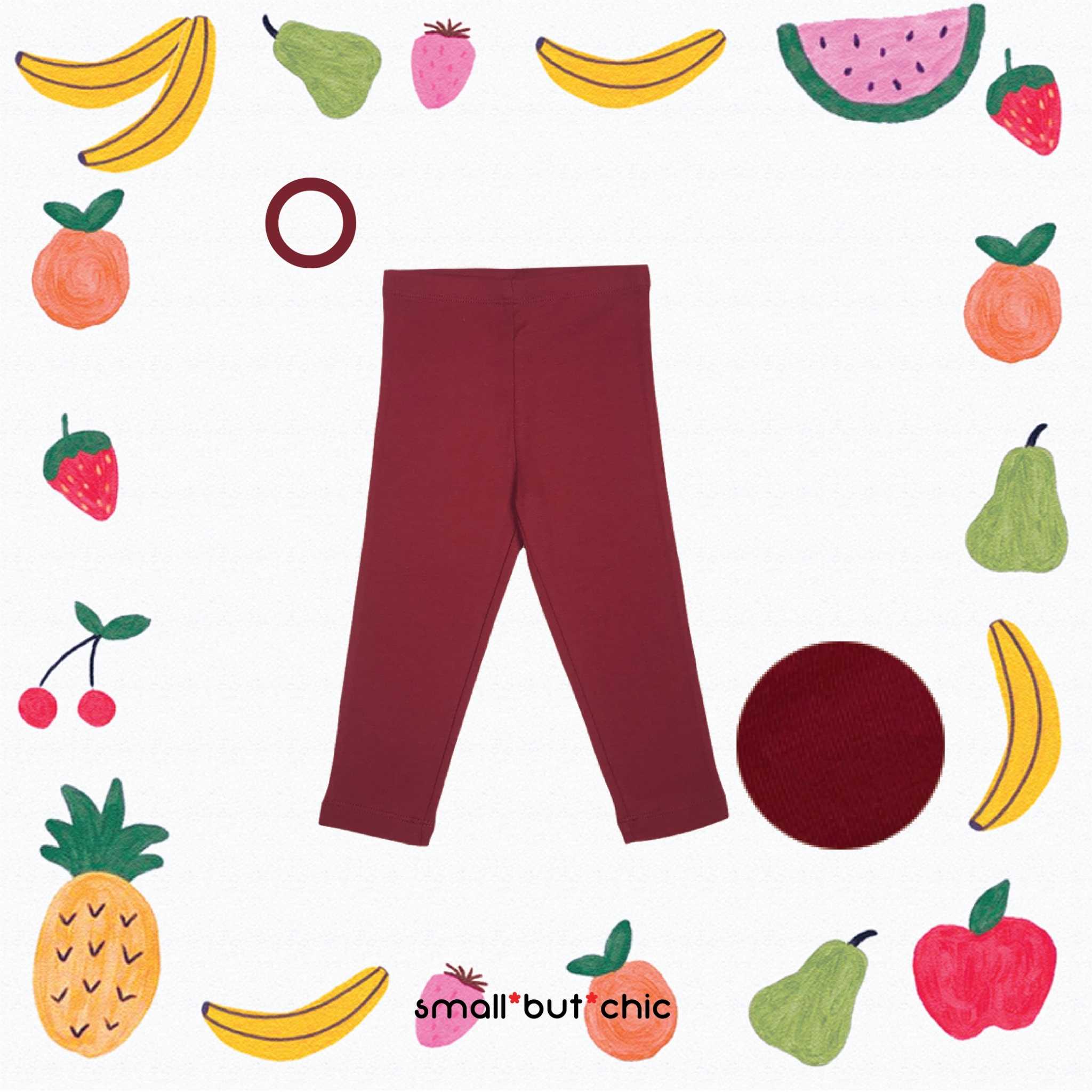 เลกกิ้งขายาวสีแดง(LG-065O)