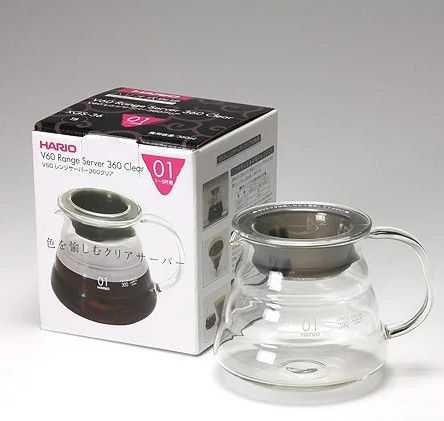 HARIO(062) V60 Range Server 360 Glass / HARIO(063) V60 Range Server 600 Glass