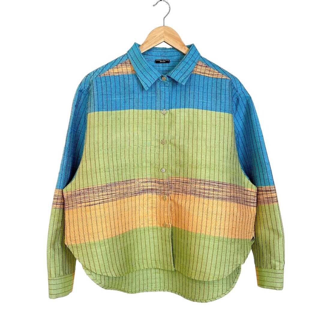 Handwoven silk shirt