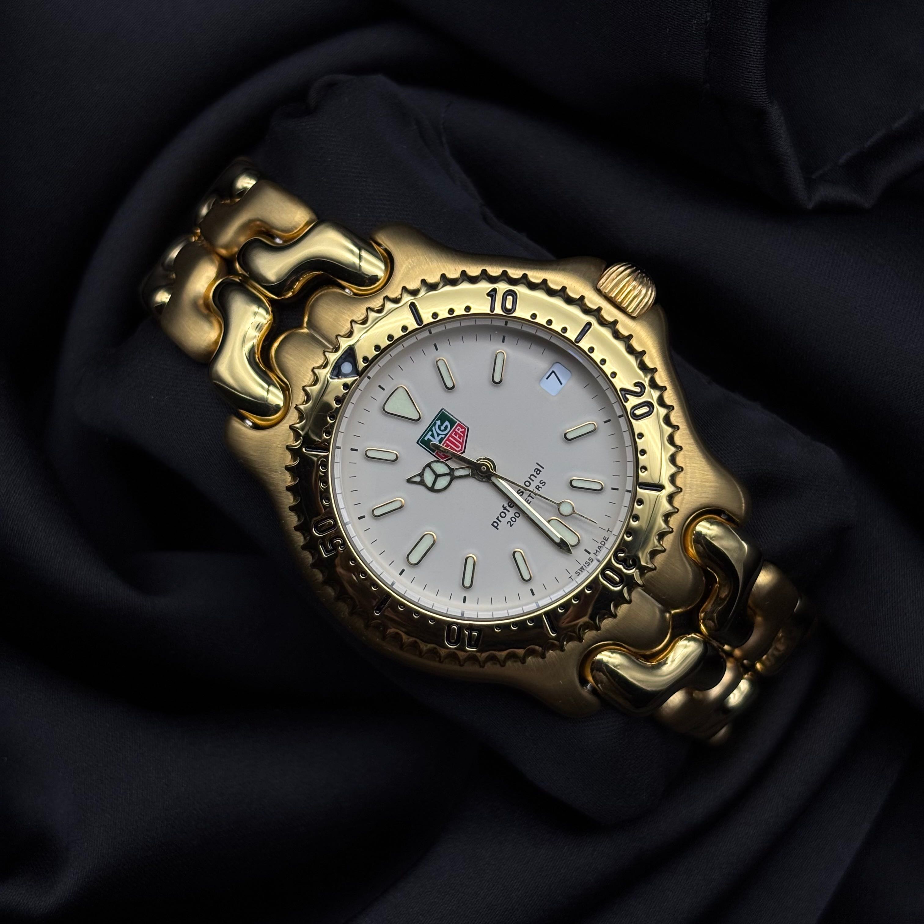 Tag Heuer King ทองล้วน ก้างปลา ชั้นเดียว