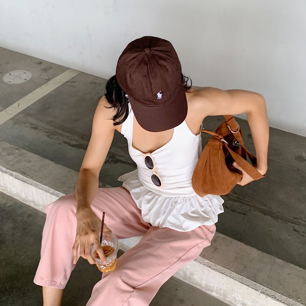 Halter neck balloon tops