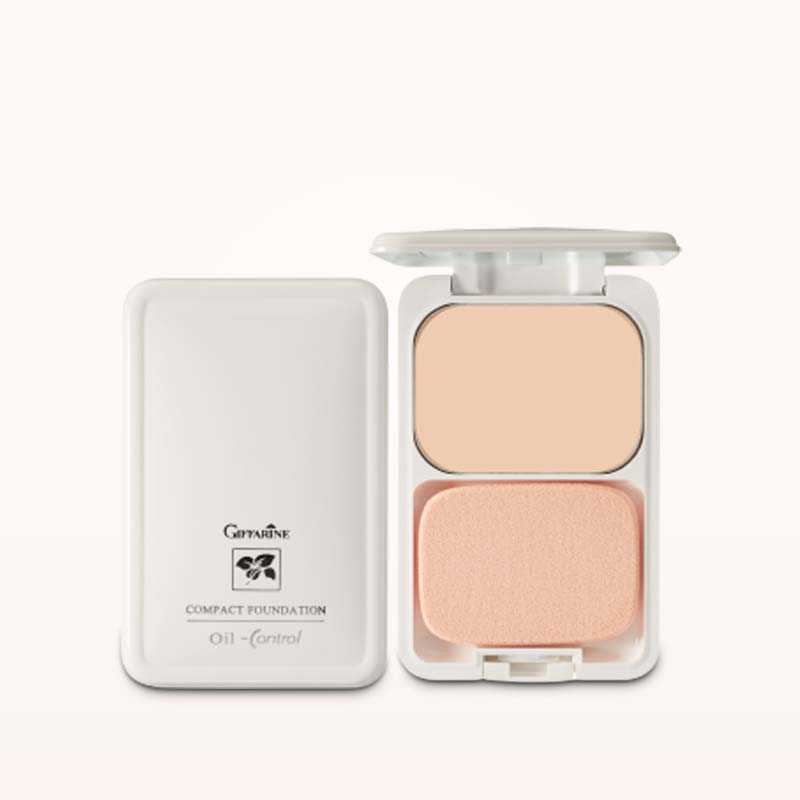 แป้งรองพื้นควบคุมความมัน กิฟฟารีน สูตร Oil-free | Giffarine Compact Foundation Oil Control