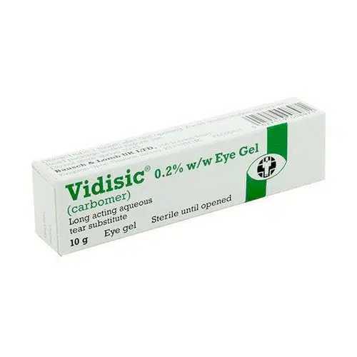 เจลหยอดตา VIDISIC GEL วิดิซิก เจล 10 กรัม