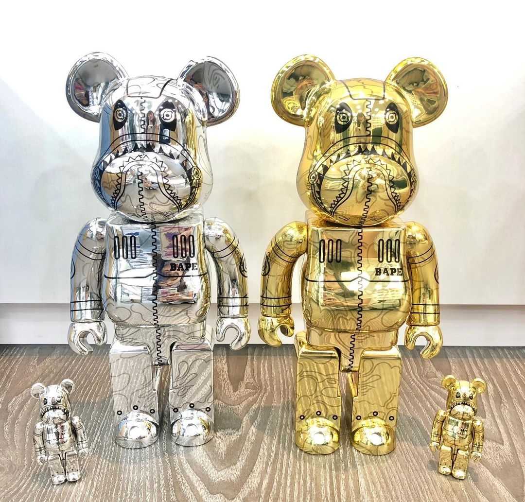 Be@rbrick Bape Sorayama 100%+400%