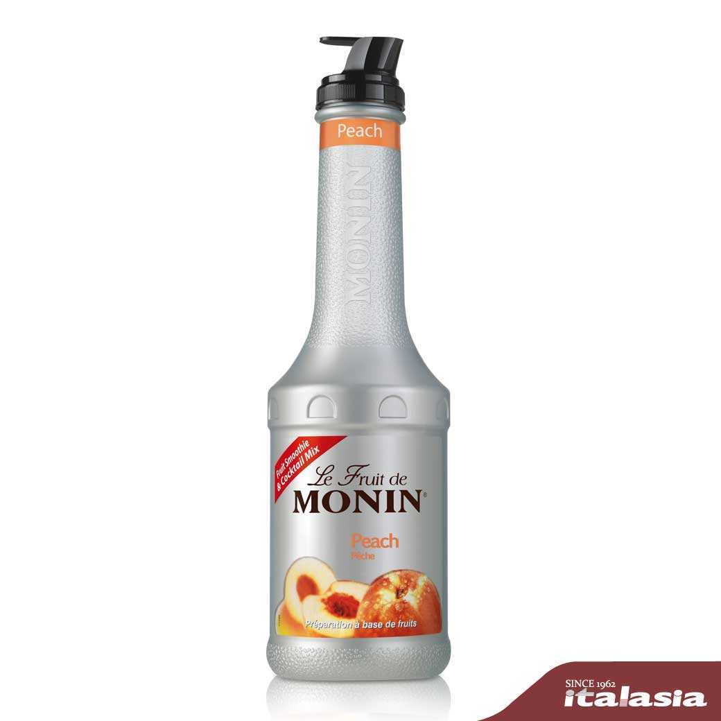 Monin Peach Fruit Puree 1 L.