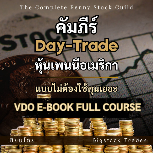 คัมภีร์ Day-Trade หุ้นเพนนีอเมริกา (VDO E-Book Full Course)