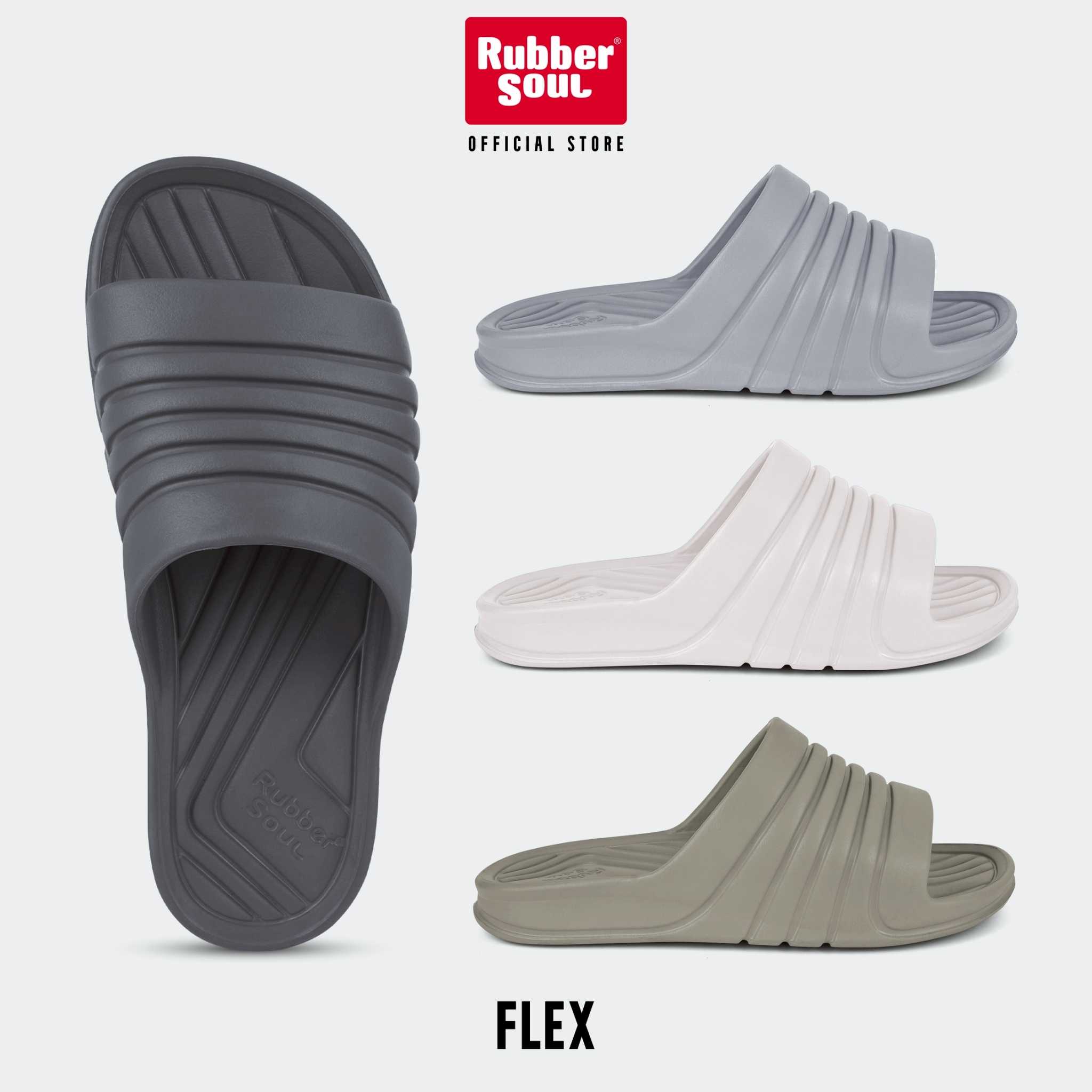 Rubber Soul รุ่น Flex รองเท้าแตะแบบสวมรองเท้าหน้าฝน ของแท้ 100%