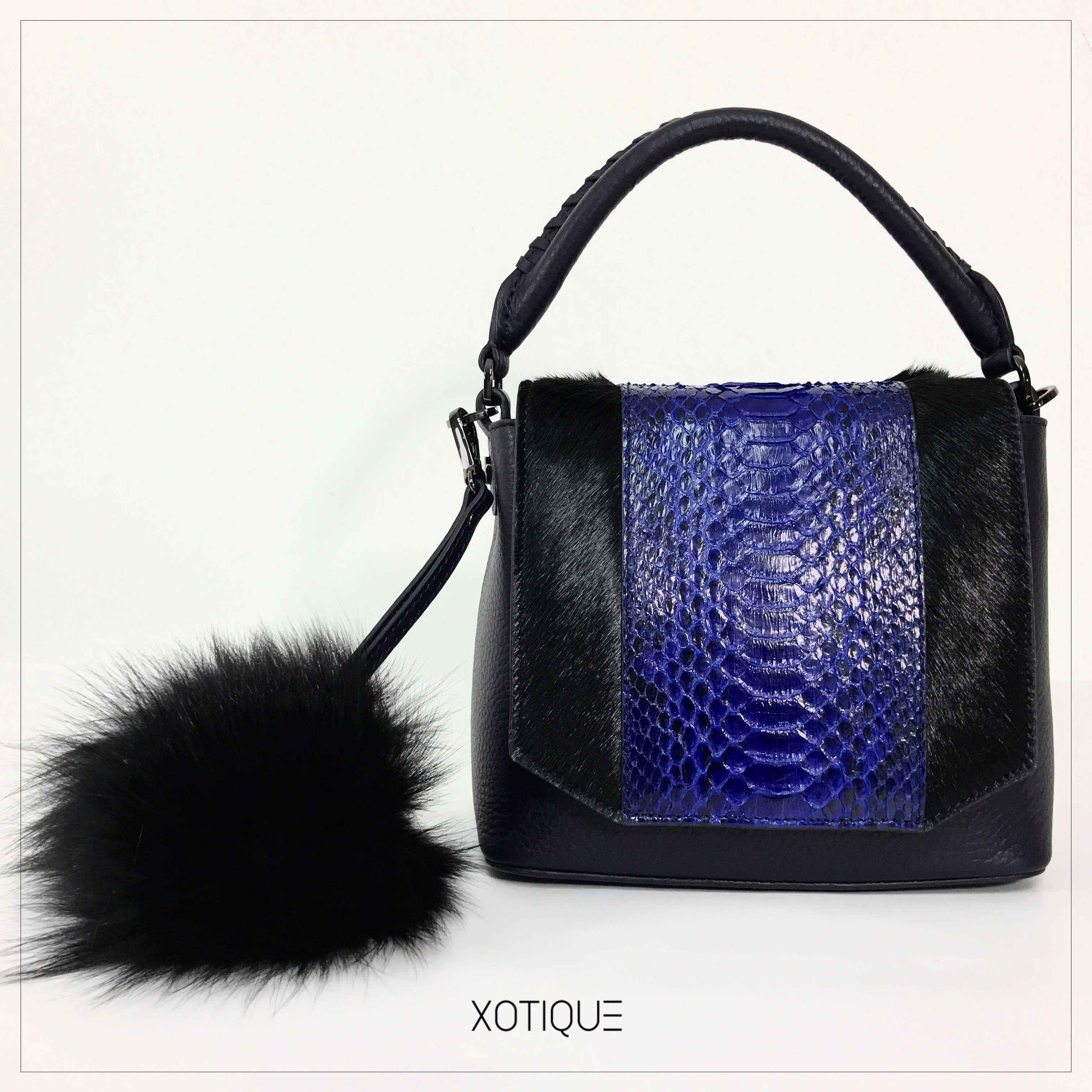 Xotique Doubleflap Bag Electric Blue