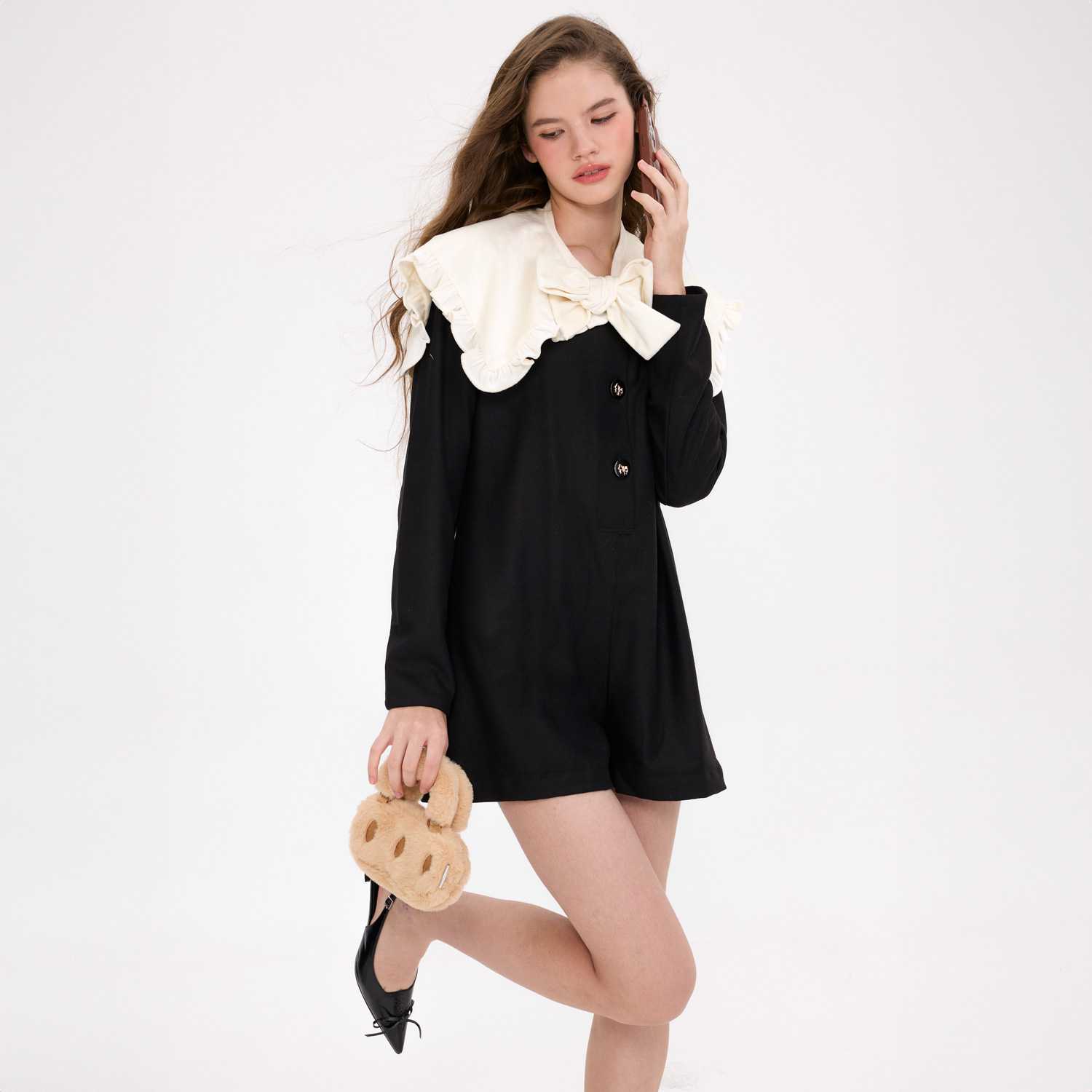Markl Playsuit (Black)
